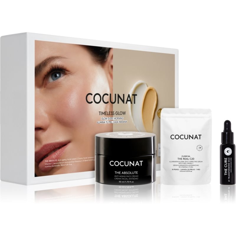Cocunat Cocunat Timeless Glow подаръчен комплект за жени - Дамски парфюм - Сравни цени от 1 магазин с безплатна доставка