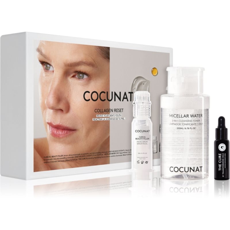Cocunat Collagen Resset подаръчен комплект за жени - Комплект - Сравни цени от 1 магазин с безплатна доставка