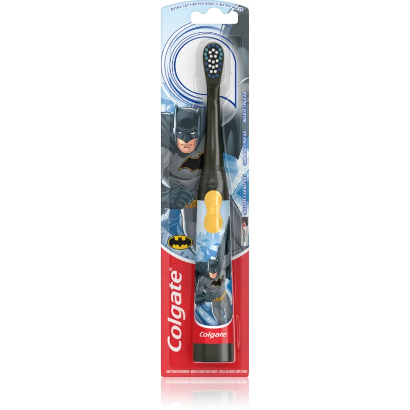 Colgate Kids Batman детска електрическа четка за зъби със сменяеми батерии много мека Silver - Електроуред - Сравни цени от 1 магазин с безплатна доставка
