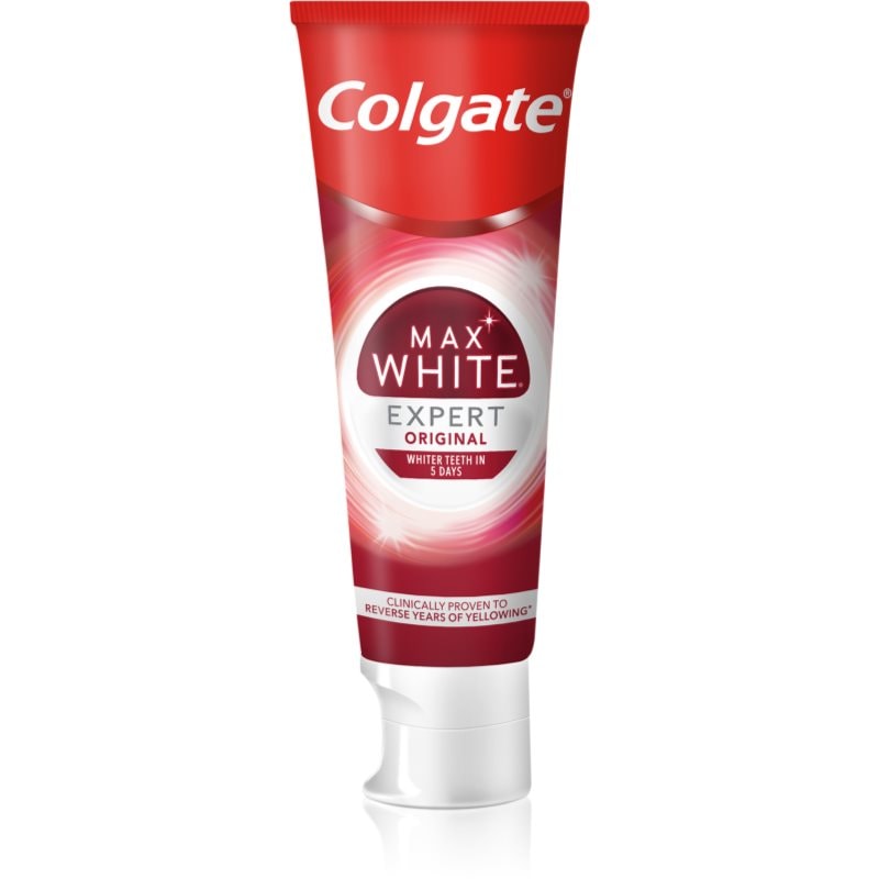 Colgate Colgate Max White Expert Original избелваща паста за зъби - Унисекс парфюм 75мл - Сравни цени от 1 магазин с безплатна доставка