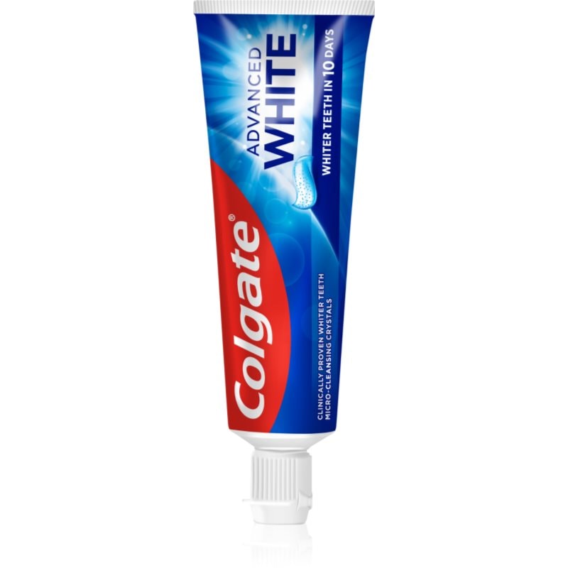 Colgate Colgate Advanced White избелваща паста против петна по зъбния емайл - Унисекс парфюм 75мл - Сравни цени от 1 магазин с безплатна доставка