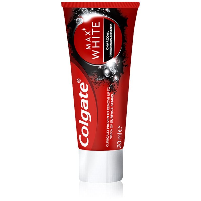 Colgate Max White Charcoal избелваща паста за зъби