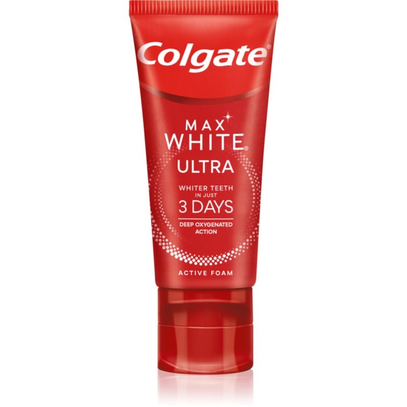 Colgate Colgate Max White Ultra Active Foam избелваща паста - Унисекс парфюм 50мл - Сравни цени от 1 магазин с безплатна доставка