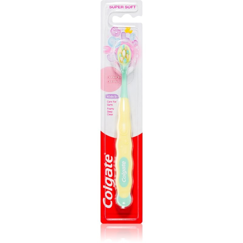 Colgate Colgate Cushion Clean Super Soft четка за зъби за деца от 6-годишна възраст 1 бр. - Унисекс парфюм - Сравни цени от 1 магазин с безплатна доставка