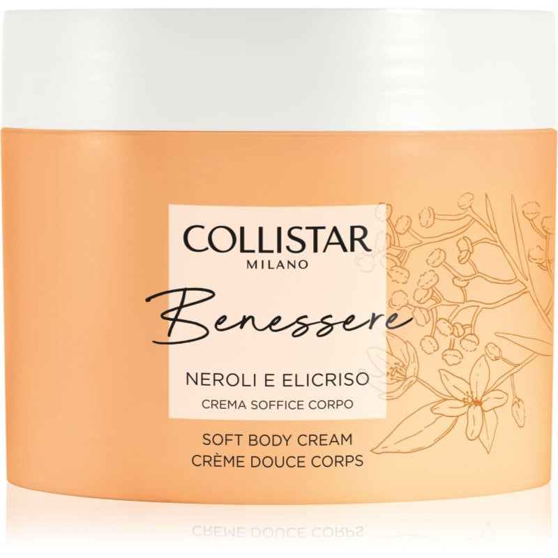 Collistar Benessere Neroli and Helichrysum копринено нежен крем за тяло