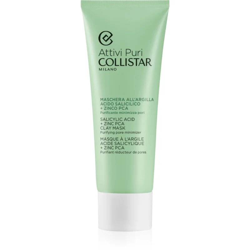 Collistar Attivi Puri Salicylic Acid + Zinc Clay Mask маска с глина с хиалуронова киселина