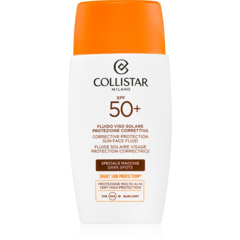 Collistar CORRECTIVE PROTECTION SUN FACE FLUID SPF50+ слънцезащитен флуид за лице SPF 50+