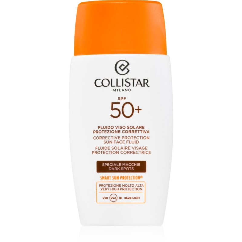 Collistar Collistar CORRECTIVE PROTECTION SUN FACE FLUID SPF50+ слънцезащитен флуид за лице SPF 50+ - Унисекс парфюм 50мл - Сравни цени от 1 магазин с безплатна доставка