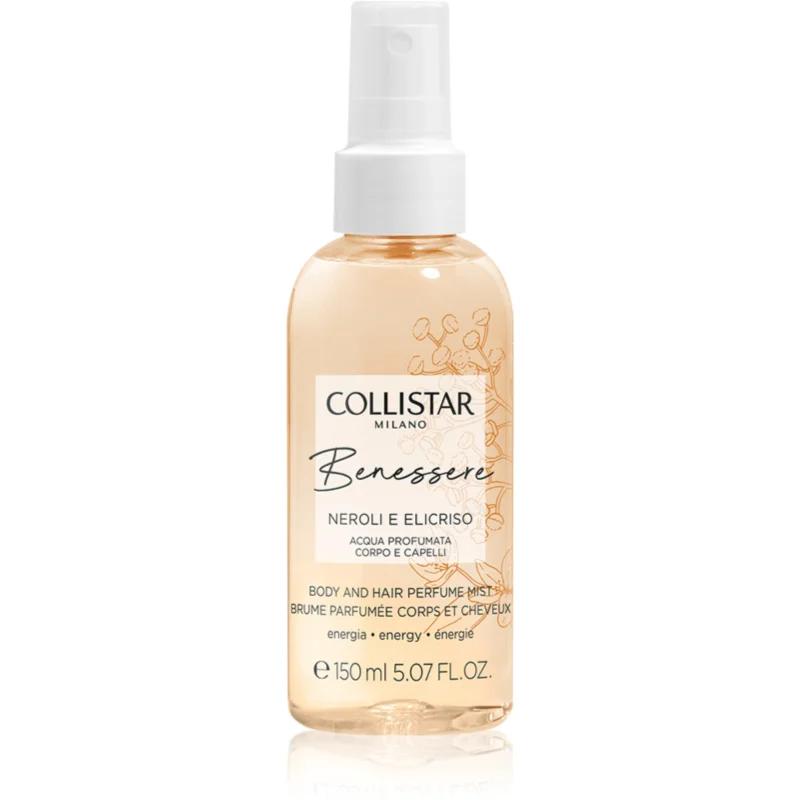 Collistar Benessere Neroli and Helichrysum на мъгла за коса и тяло за жени Parfum