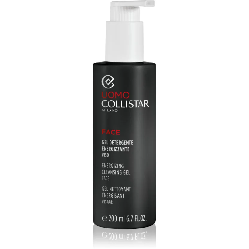 Collistar Uomo Energizing Cleansing Gel Face енергизиращ почистващ гел за лице