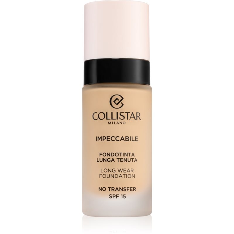 Collistar Collistar Impeccabile Long Wear Foundation дълготраен фон дьо тен SPF 15 1R Rosy Avory - Унисекс парфюм 30мл - Сравни цени от 1 магазин с безплатна доставка