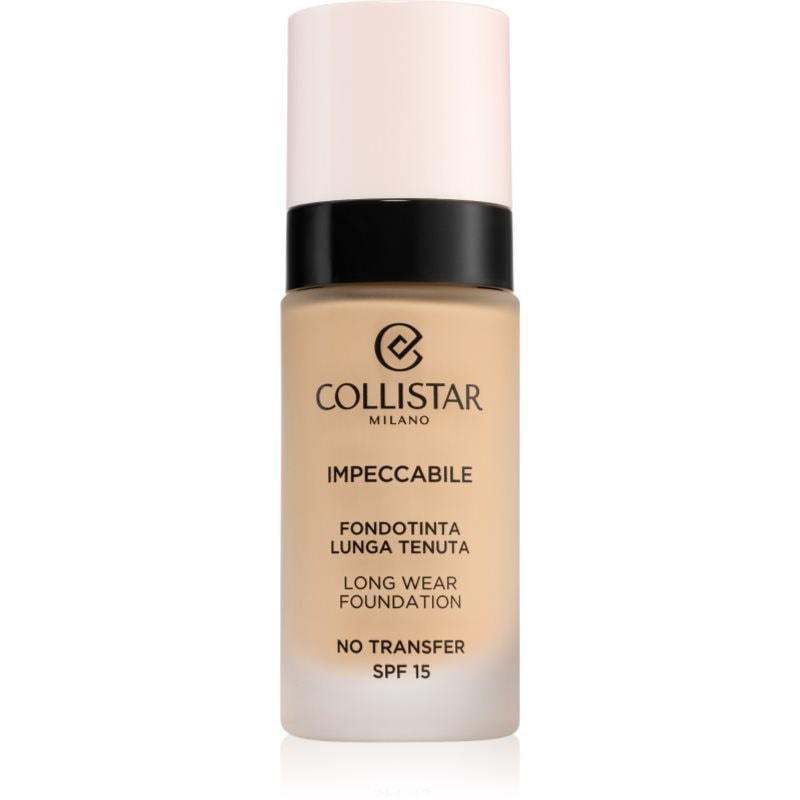 Collistar Impeccabile Long Wear Foundation дълготраен фон дьо тен SPF 15 2R Rosy Beige - Грим - Сравни цени от 1 магазин с безплатна доставка