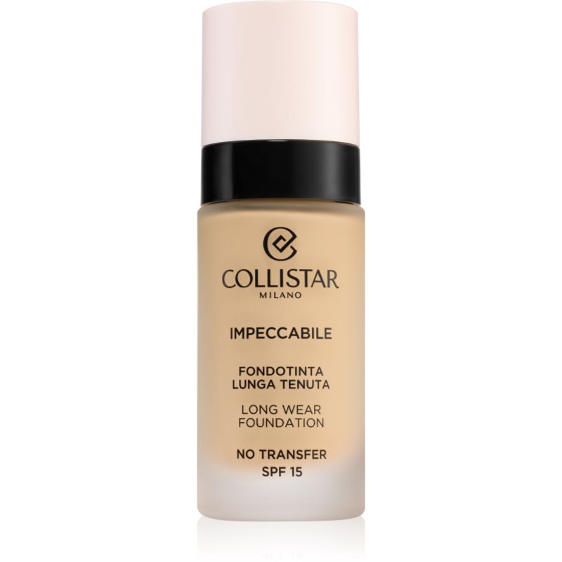 Collistar Collistar Impeccabile Long Wear Foundation дълготраен фон дьо тен SPF 15 2N Beige - Унисекс парфюм 30мл - Сравни цени от 1 магазин с безплатна доставка
