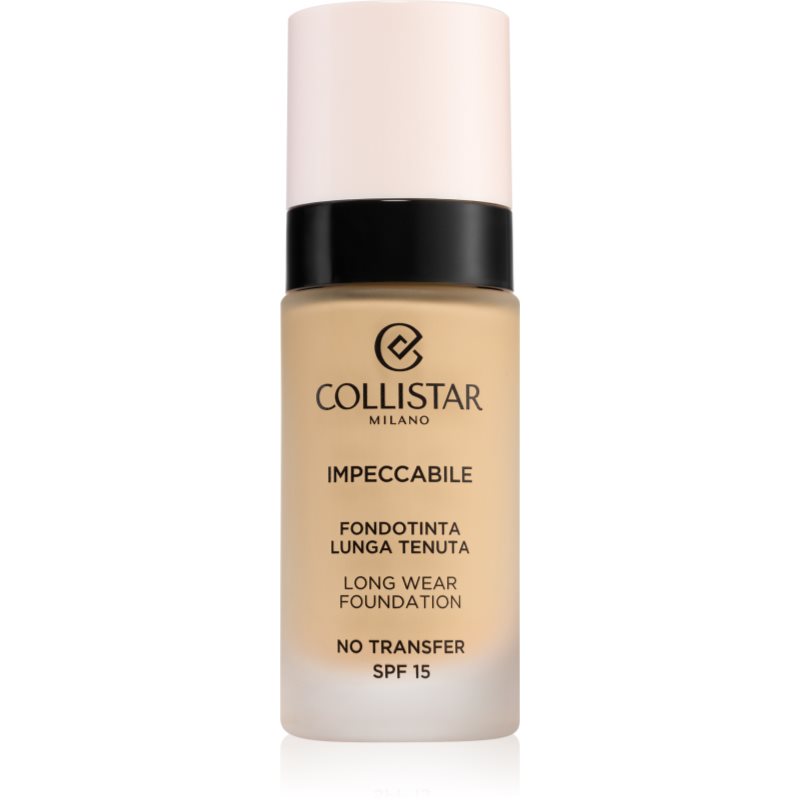 Collistar Impeccabile Long Wear Foundation дълготраен фон дьо тен SPF 15 2G Golden Beige - Грим - Сравни цени от 1 магазин с безплатна доставка