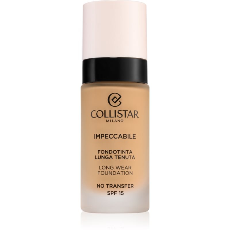 Collistar Impeccabile Long Wear Foundation дълготраен фон дьо тен SPF 15 4N Sand - Грим - Сравни цени от 1 магазин с безплатна доставка