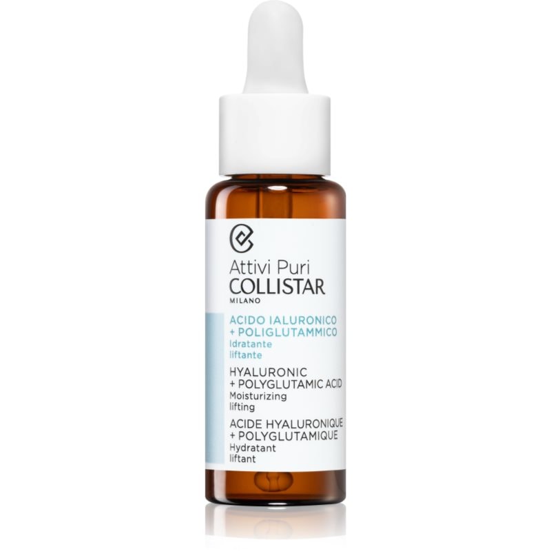 Collistar Attivi Puri Hyaluronic + Polyglutamic Acid Serum лифтинг серум за лице с хиалуронова киселина - Грижа за лице - Сравни цени от 1 магазин с безплатна доставка