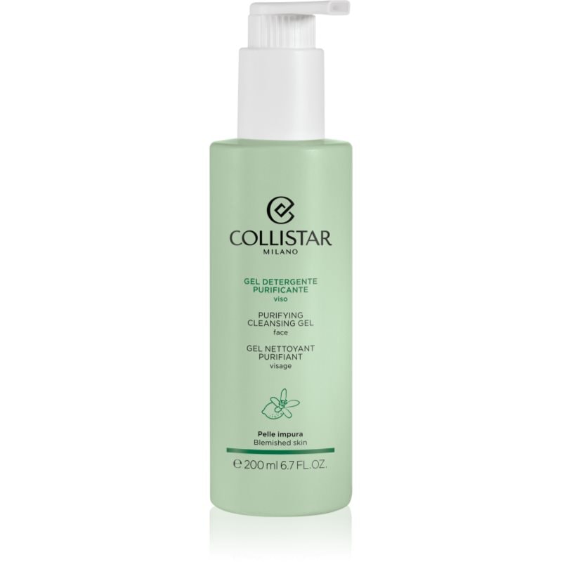 Collistar Cleansers Purifying Cleansing Gel нежен почистващ гел за раздразнена кожа на лицето - Грижа за лице - Сравни цени от 1 магазин с безплатна доставка