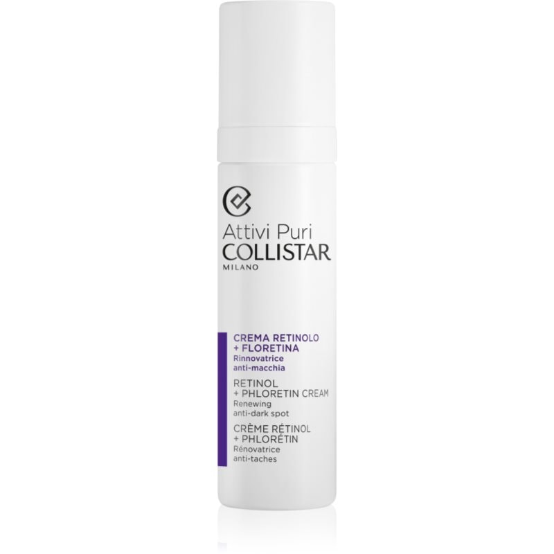 Collistar Attivi Puri® Retinol + Phloretin активен нощен крем за редукция на пигментни петна с ретинол - Грижа за лице - Сравни цени от 1 магазин с безплатна доставка