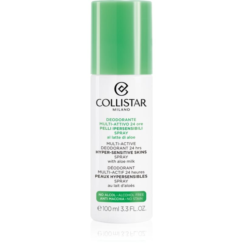 Collistar Collistar Special Perfect Body Multi-Active Deodorant Hyper-Sensitive Skin 24hrs дезодорант в спрей за чувствителна кожа - Унисекс парфюм 100мл - Сравни цени от 1 магазин с безплатна доставка