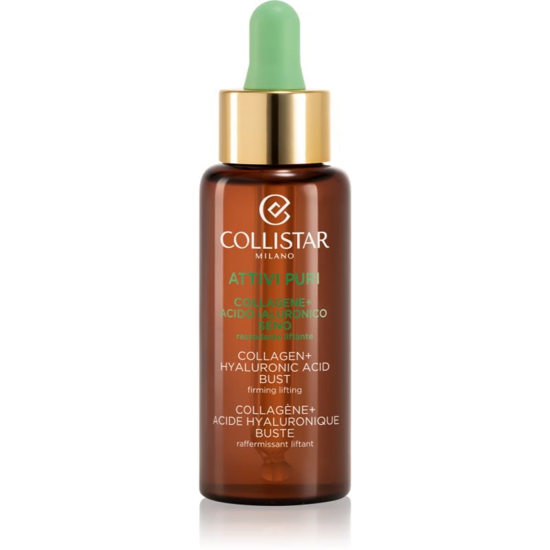 Collistar Attivi Puri Collagen+Hyaluronic Acid Bust стягащ серум за деколте и бюст с колаген