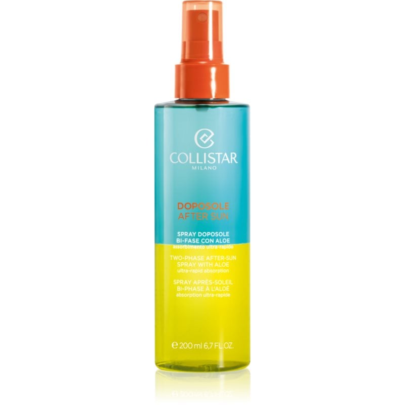 Collistar Special Perfect Tan Two-Phase After Sun Spray with Aloe олио за тяло след слънчеви бани