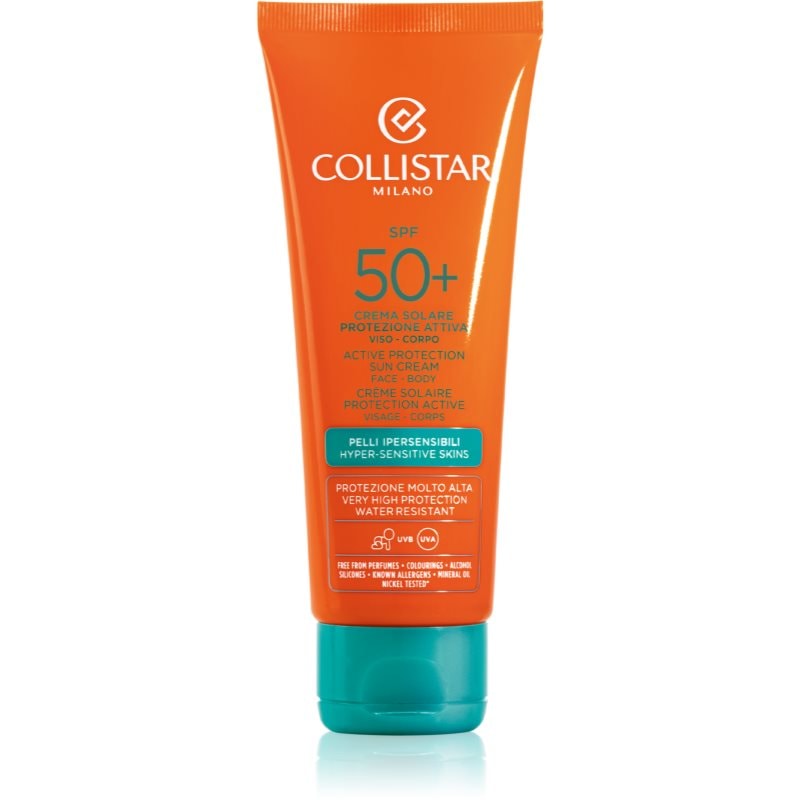 Collistar Collistar Special Perfect Tan Active Protection Sun Cream слънцезащитни продукти SPF 50+ - Унисекс парфюм 100мл - Сравни цени от 1 магазин с безплатна доставка