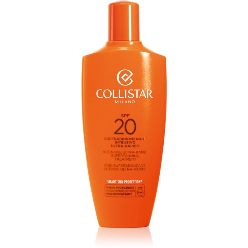 Collistar Collistar Special Perfect Tan Intensive Ultra-Rapid Supertanning Treatment продукт за ускоряване и удължаване ефекта на загар SPF 20 - Унисекс парфюм 200мл - Сравни цени от 1 магазин с безплатна доставка