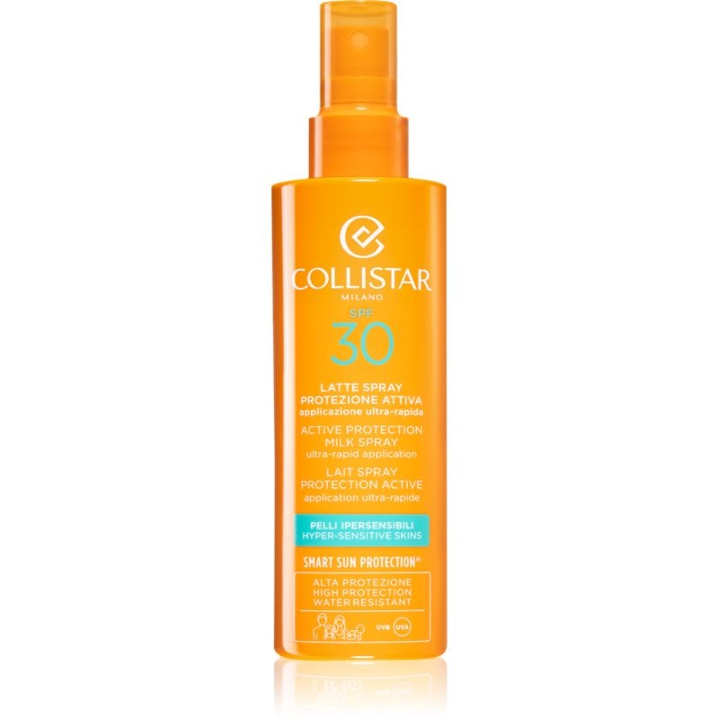 Collistar Active Protection Milk Spray SPF 30 слънцезащитен лосион в спрей SPF 30