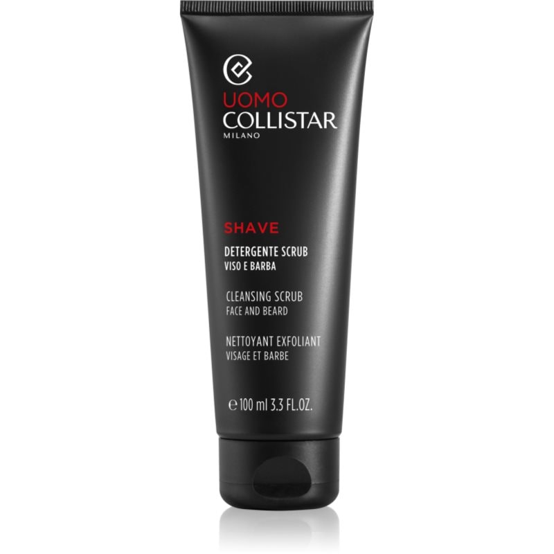 Collistar Uomo Face and Beard Cleansing Scrub почистващ пилинг за подготовка на кожата преди бръснене - Грижа за лице - Сравни цени от 1 магазин с безплатна доставка