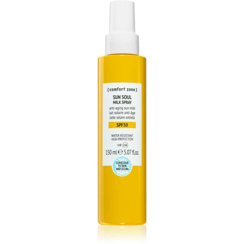 Comfort Zone Sun Soul SPF 30 хидратиращо мляко за тен против стареене на кожата