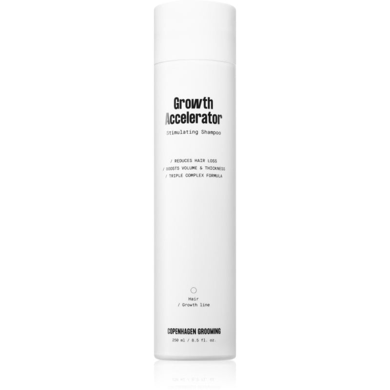 Copenhagen Grooming Growth Accelerator Shampoo активиращ шампоан за растеж на косата и укрепване от корените