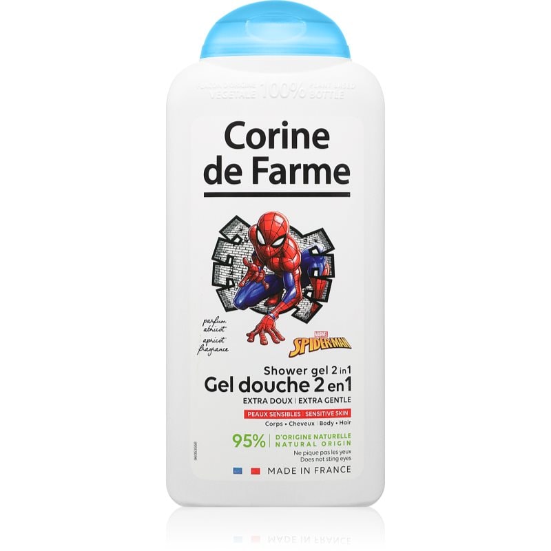 Corine de farme Corine de farme Shower Gel 2 in 1 Spiderman душ гел 2 в 1 - Унисекс парфюм 300мл - Сравни цени от 1 магазин с безплатна доставка