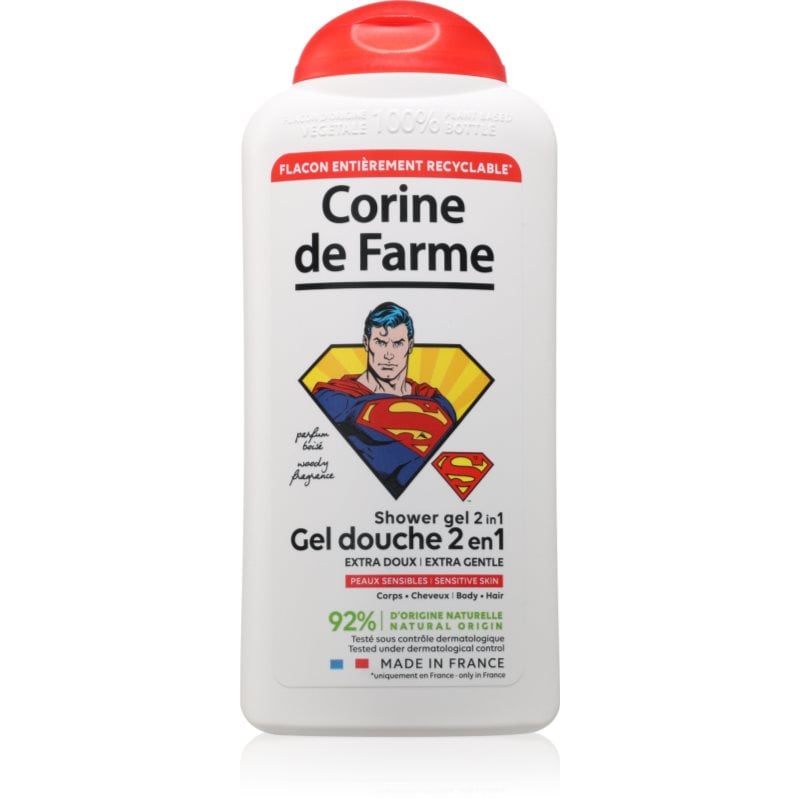 Corine de farme Shower Gel 2 in 1 Superman душ гел 2 в 1