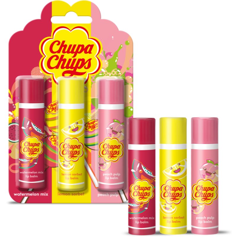 Corsair CHUPA CHUPS балсам за устни с плодов вкус - Грижа за лице - Сравни цени от 1 магазин с безплатна доставка