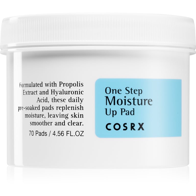 Cosrx One Step Moisture ексфолиращи тампони за лице с хидратиращ ефект - Грижа за лице - Сравни цени от 1 магазин с безплатна доставка