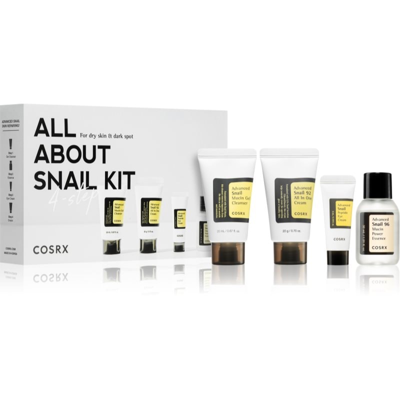 Cosrx Advanced Snail All About Snail Kit комплект за интензивна хидратация - Комплект - Сравни цени от 1 магазин с безплатна доставка