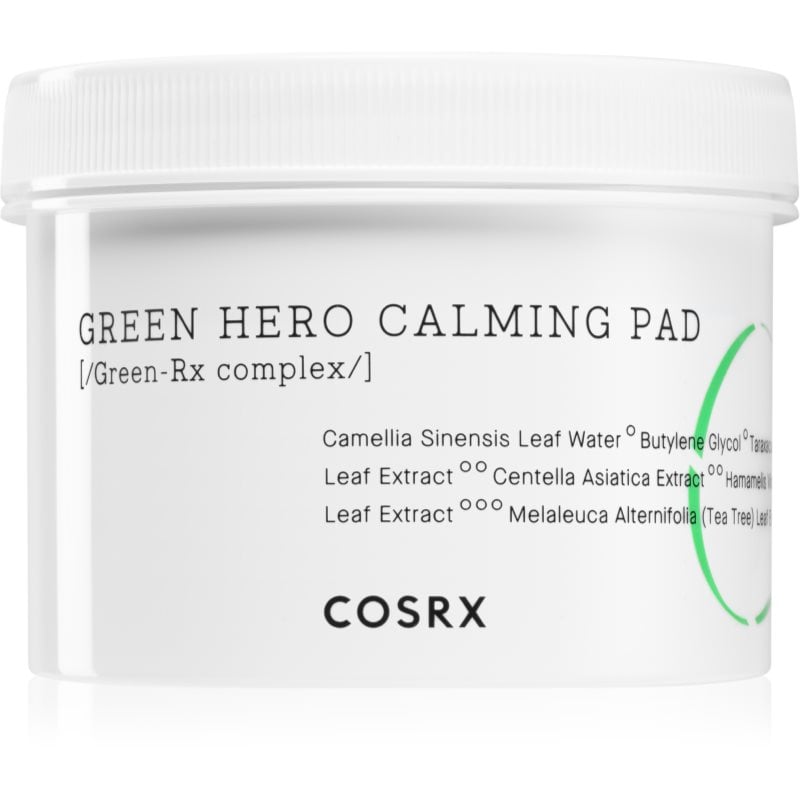 Cosrx One Step Green Hero Calming силно ревитализиращи възглавнички с успокояващ ефект