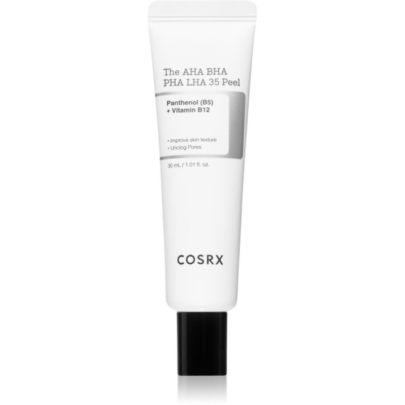Cosrx The AHA BHA PHA LHA пилинг-гел против черни точки