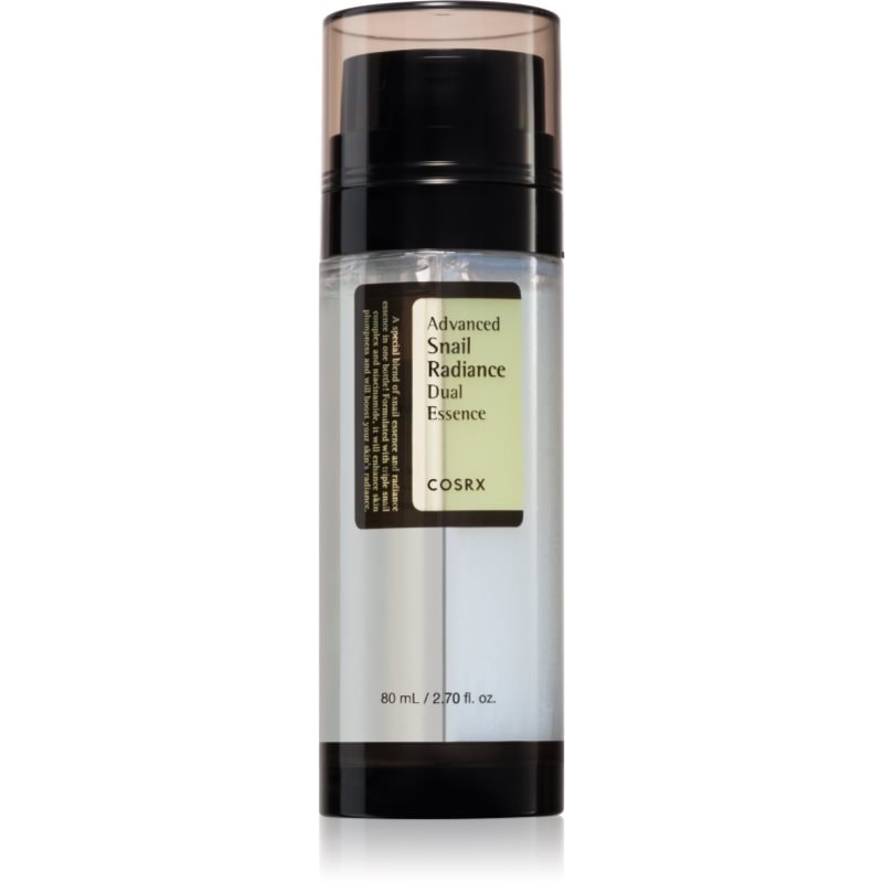 Cosrx Advanced Snail Radiance Dual Essence озаряващ хидратиращ серум с екстракт от охлюви - Грижа за лице - Сравни цени от 2 магазина с безплатна доставка