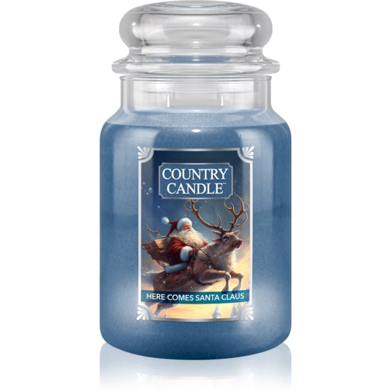 Country Candle Here Comes Santa Claus ароматна свещ 680 гр. - Аромат - Сравни цени от 1 магазин с безплатна доставка