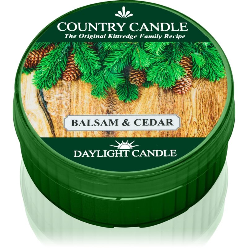 Country Candle Balsam & Cedar чаена свещ 42 гр. - Аромат - Сравни цени от 1 магазин с безплатна доставка