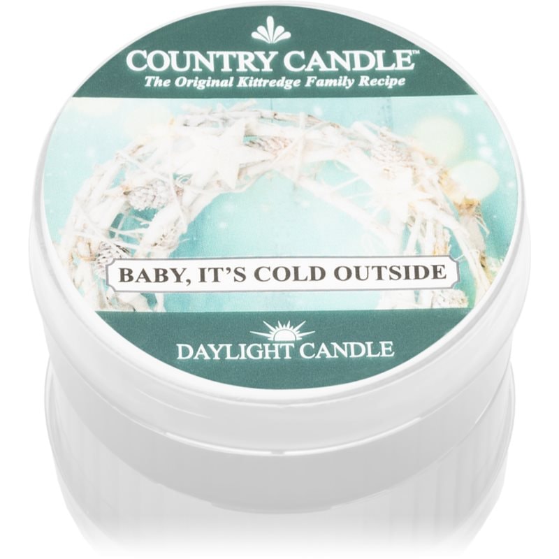 Country Candle Baby It's Cold Outside чаена свещ 42 гр. - Аромат - Сравни цени от 1 магазин с безплатна доставка