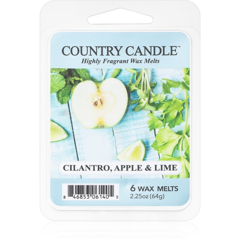 Country Candle Cilantro, Apple & Lime восък за арома-лампа 64 гр. - Аромат - Сравни цени от 1 магазин с безплатна доставка