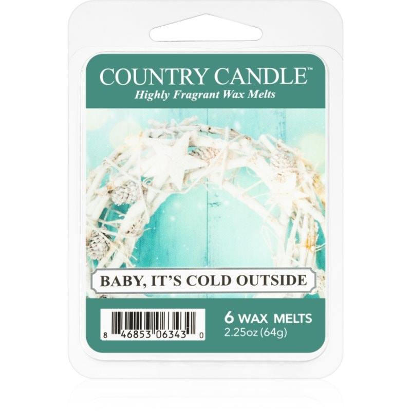 Country Candle Country Candle Baby It's Cold Outside восък за арома-лампа 64 гр. - Унисекс парфюм 64мл - Сравни цени от 1 магазин с безплатна доставка