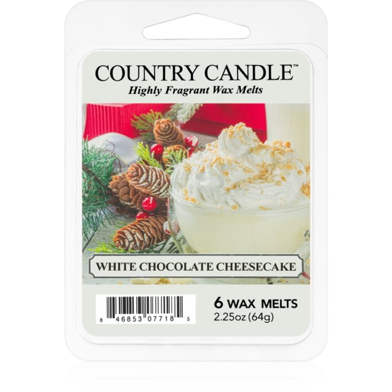 Country Candle White Chocolate Cheesecake восък за арома-лампа 64 гр. - Аромат - Сравни цени от 1 магазин с безплатна доставка