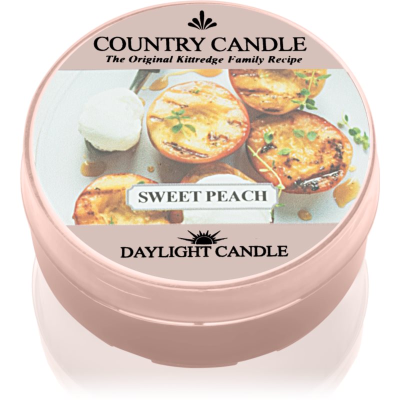 Country Candle Country Candle Sweet Peach чаена свещ 42 гр. - Унисекс парфюм - Сравни цени от 1 магазин с безплатна доставка