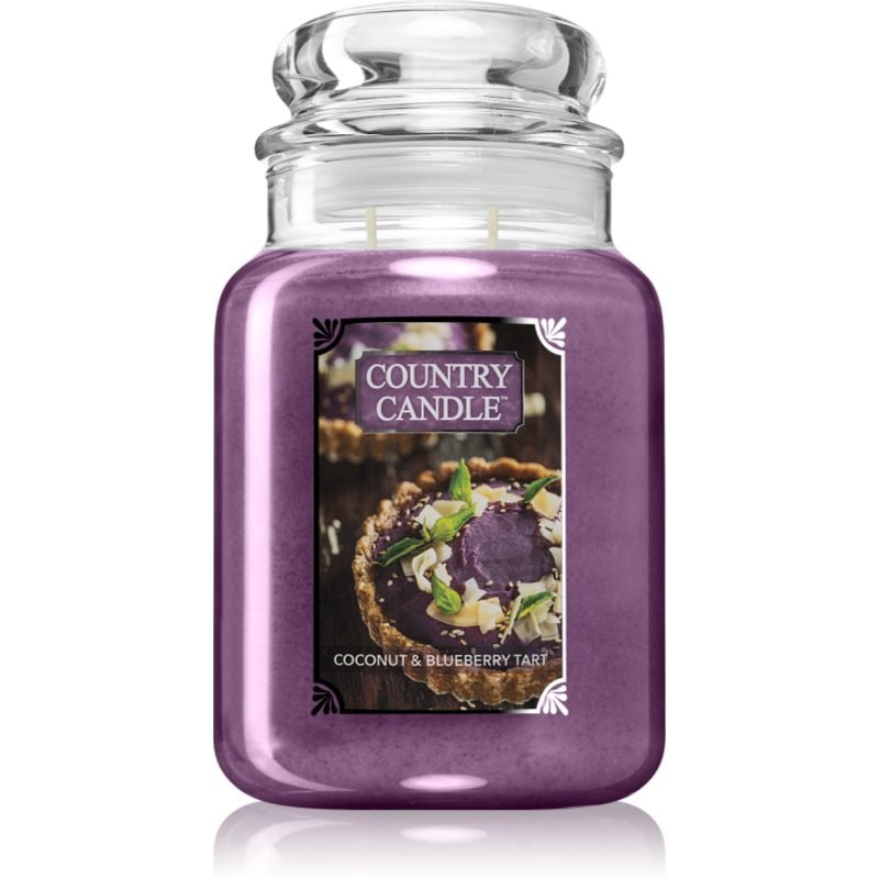 Country Candle Coconut & Blueberry Tart ароматна свещ 680 гр. - Аромат - Сравни цени от 1 магазин с безплатна доставка