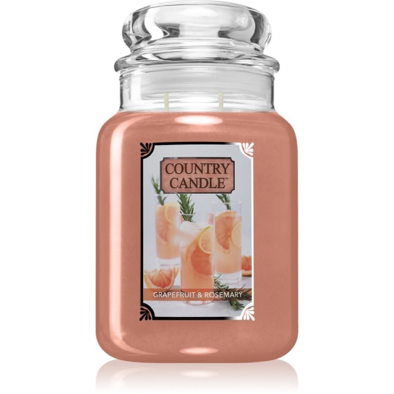 Country Candle Grapefruit & Rosemary ароматна свещ 680 гр. - Аромат - Сравни цени от 1 магазин с безплатна доставка
