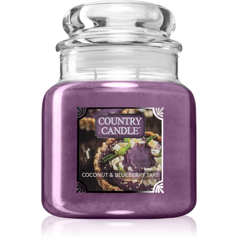 Country Candle Coconut & Blueberry Tart ароматна свещ 453 гр. - Аромат - Сравни цени от 1 магазин с безплатна доставка
