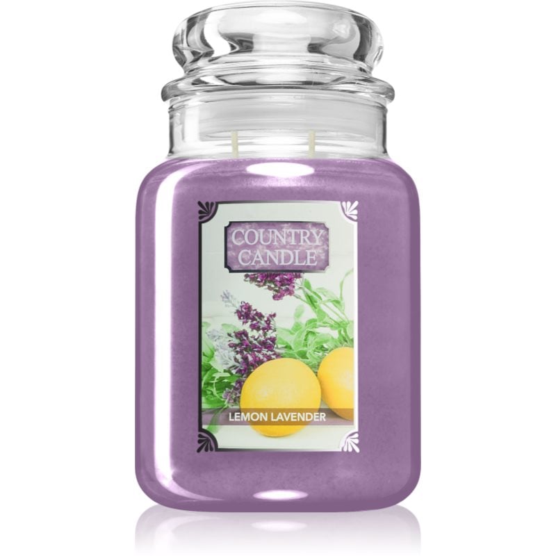 Country Candle Lemon Lavender ароматна свещ 737 гр.